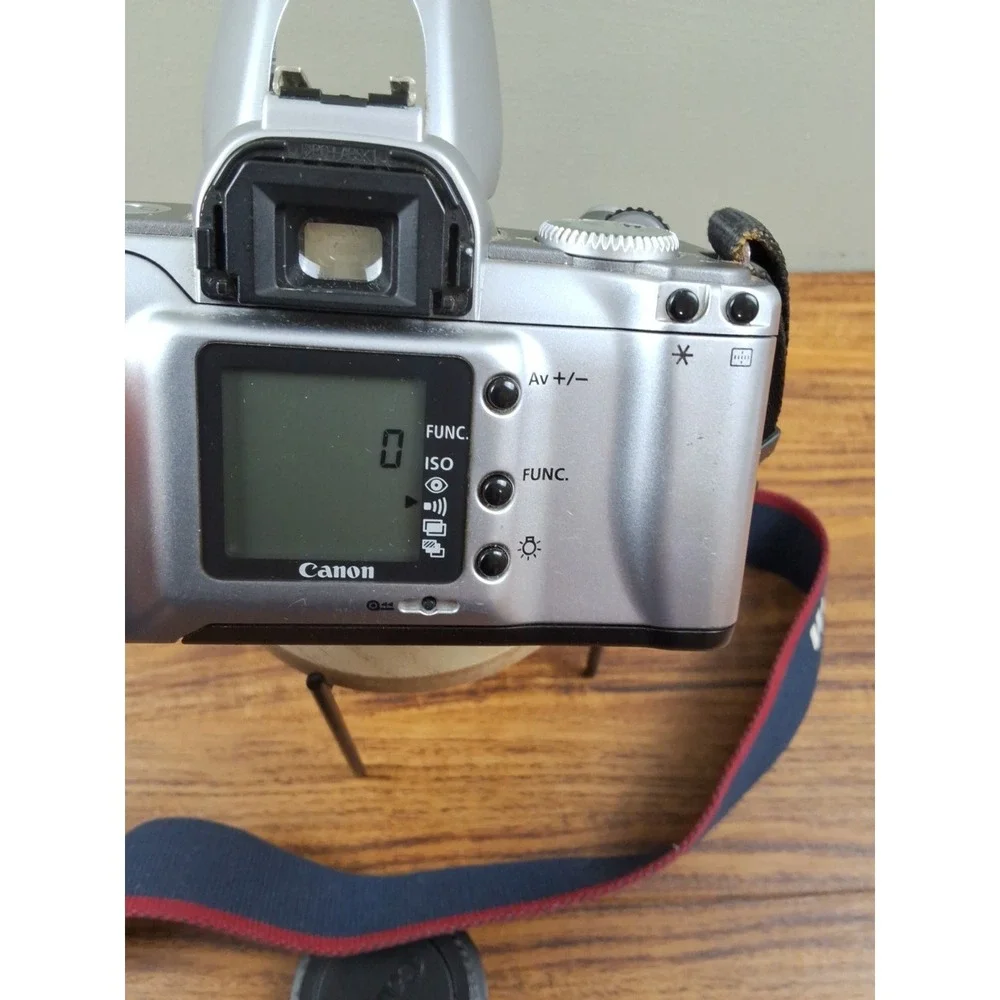 Canon EOS Rebel Ti 35mm SLR w/28-90mm Zoom Lens (No Cap), Shoulder Strap, Tested